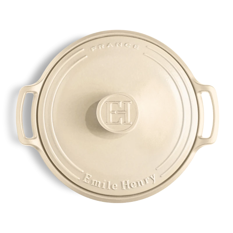 Emile Henry Sublime Casserole 6L: Sable