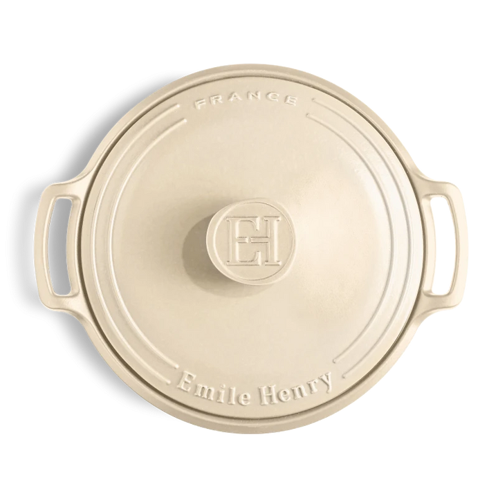 Emile Henry Sublime Casserole 6L: Sable