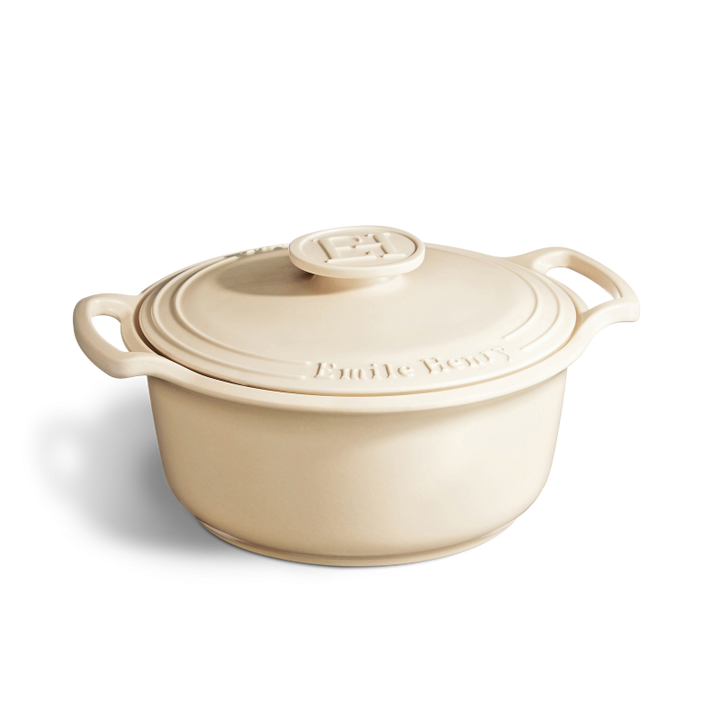 Emile Henry Sublime Casserole 4L: Sand