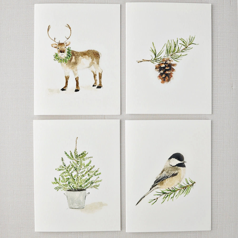 Evergreen Notecards