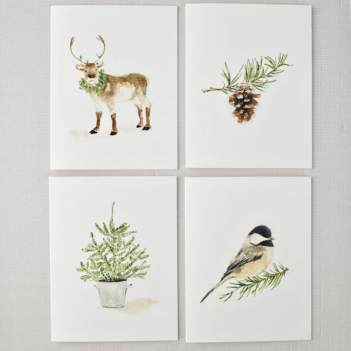 Evergreen Notecards