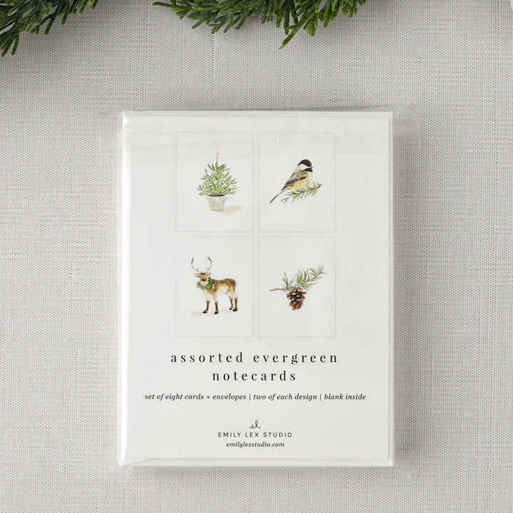 Evergreen Notecards