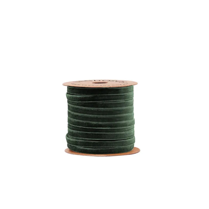 Evergreen Velvet Bobbin