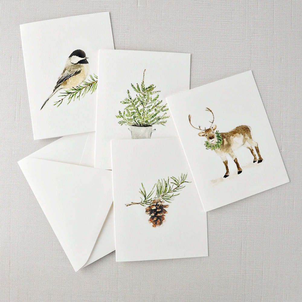 Evergreen Notecards
