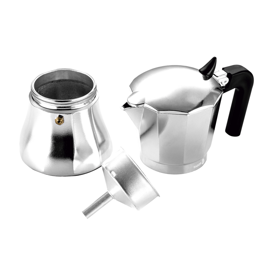 Fagor Aluminium Coffee Maker 6 Cup