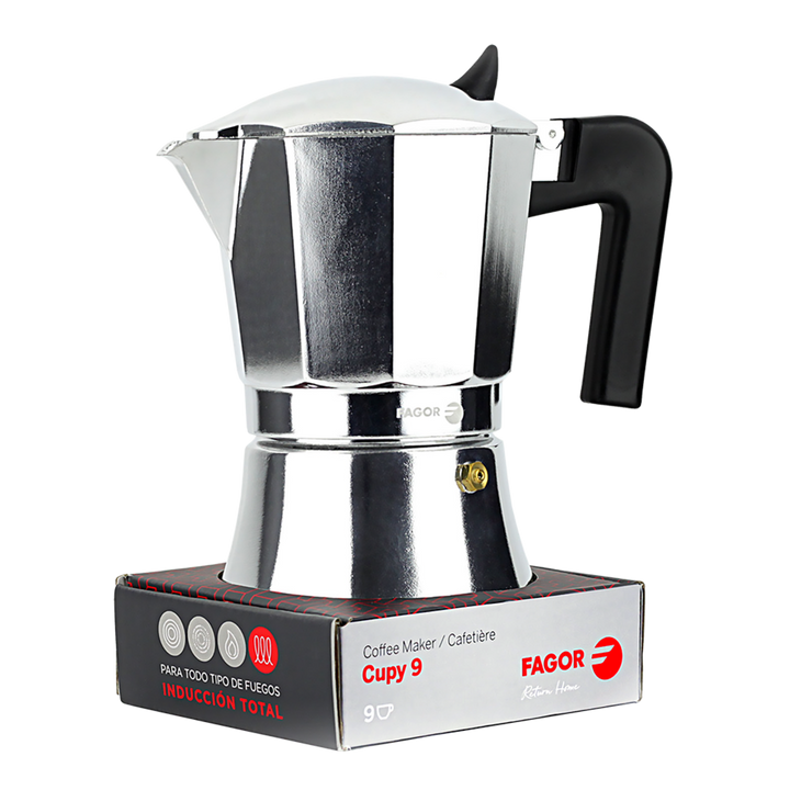 Fagor Aluminium Coffee Maker 9 Cup