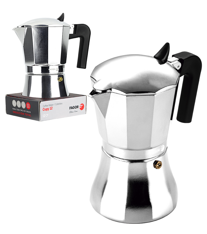 Fagor Aluminium Coffee Maker 12 Cup