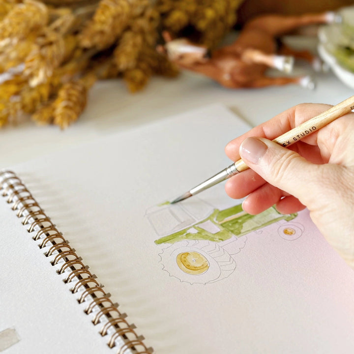 Farm Watercolour Workbook