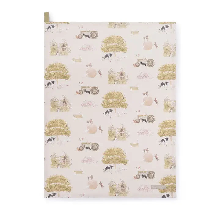Farm Friends Tea Towel