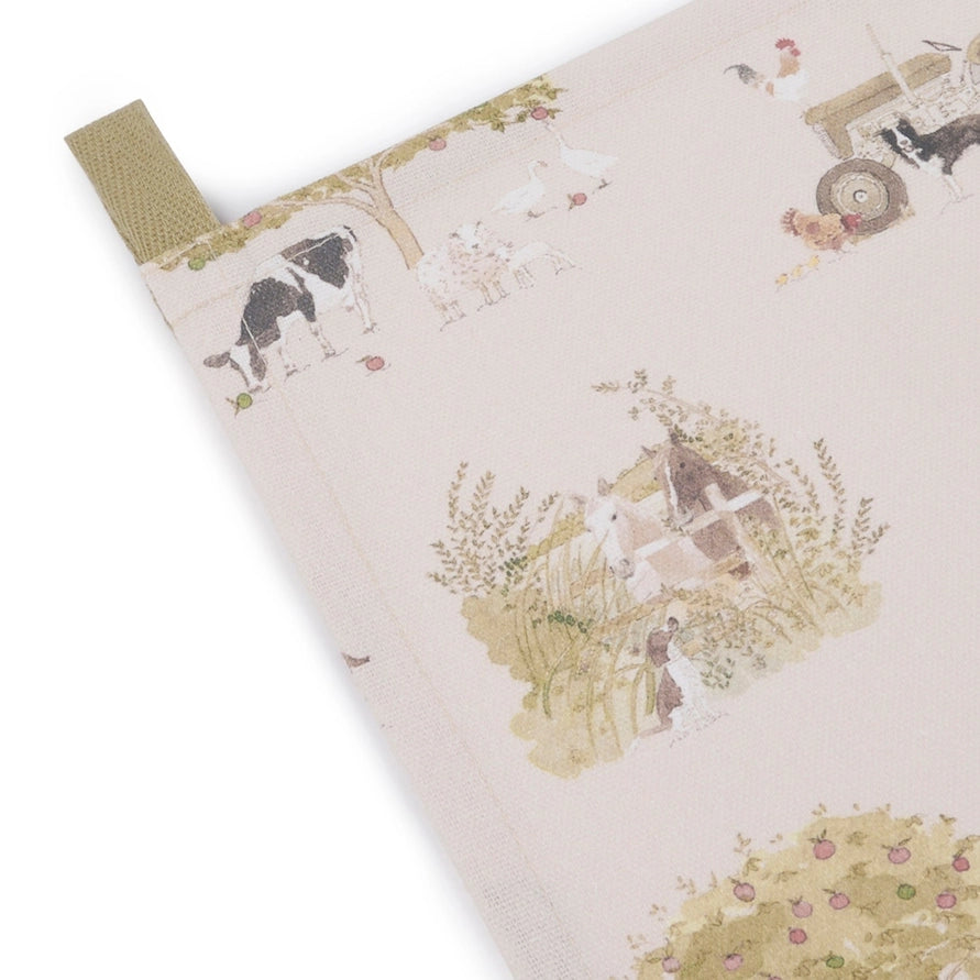 Farm Friends Tea Towel