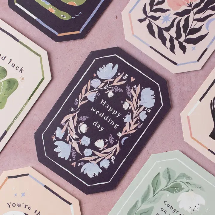Floral Wedding Card