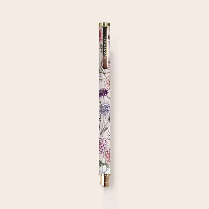 Flower Field in Pink Rollerball Pen