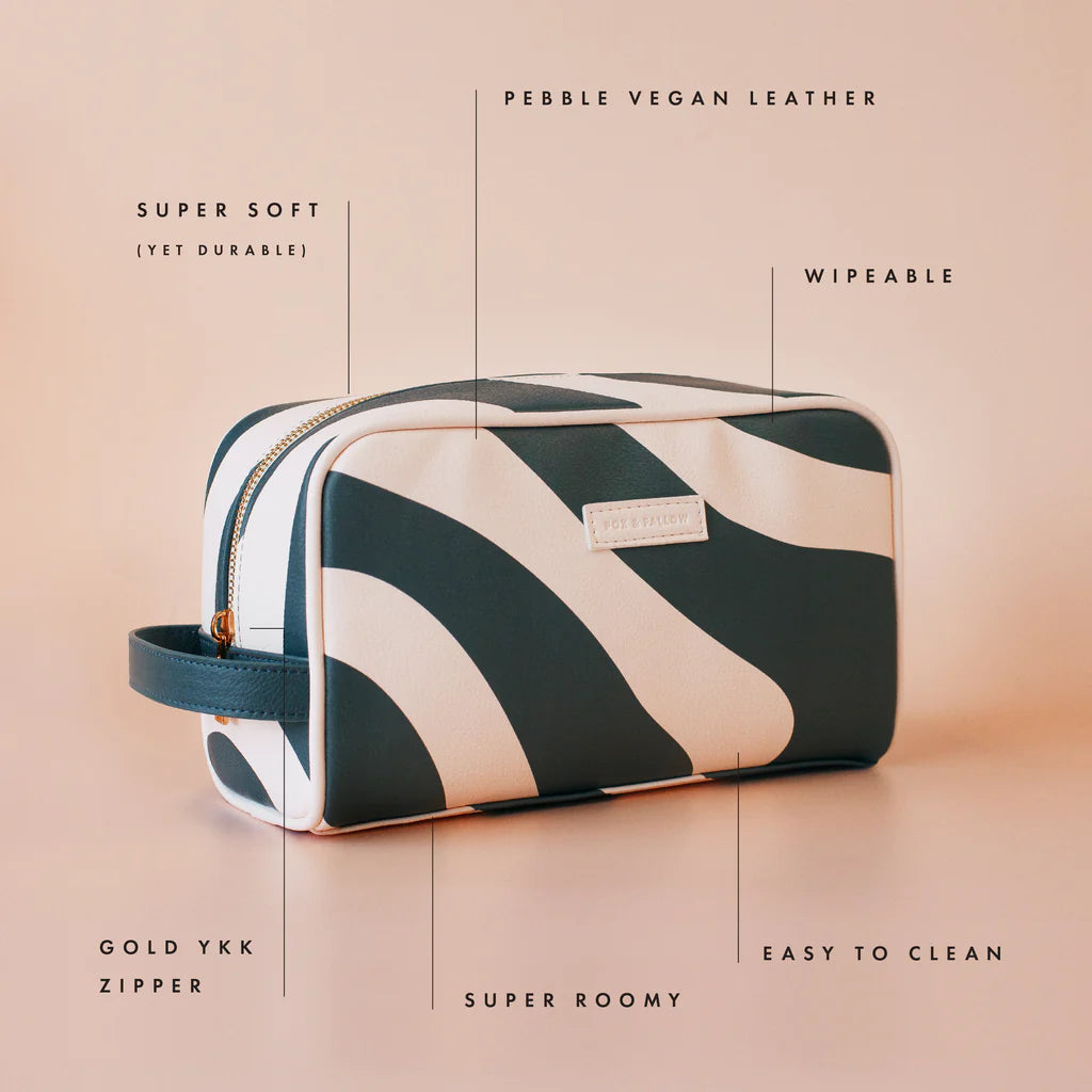 Fox & Fallow Toiletry Bag: Forest Swirl