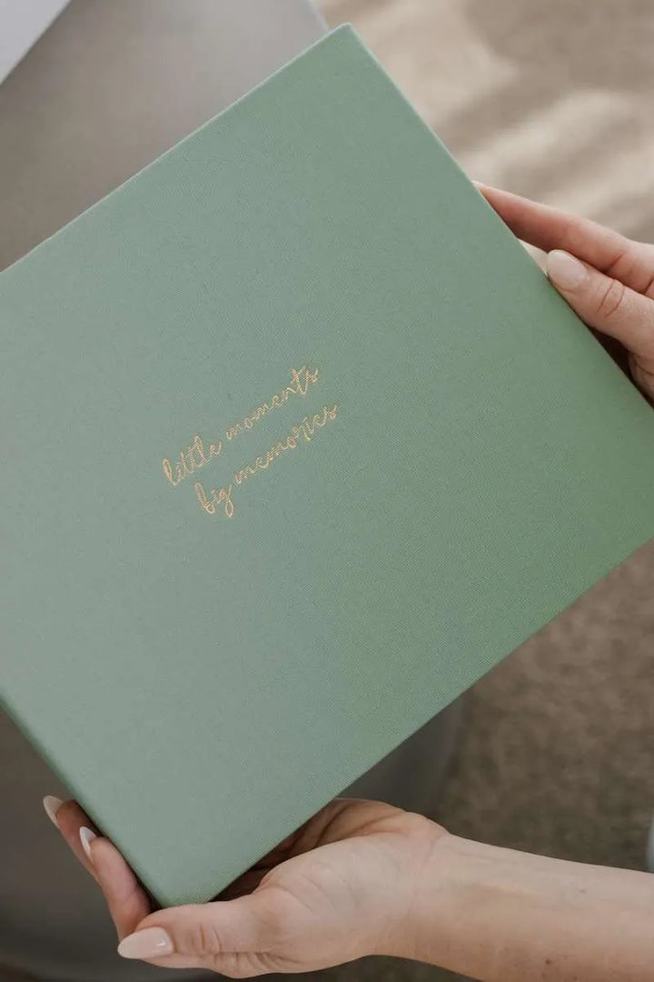 Keepsake Photo Album: Sage Green