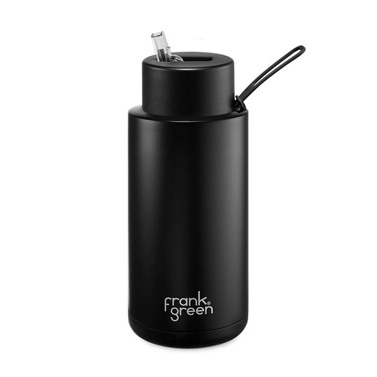 Frank Green Reusable Bottle 34oz/1L: Midnight