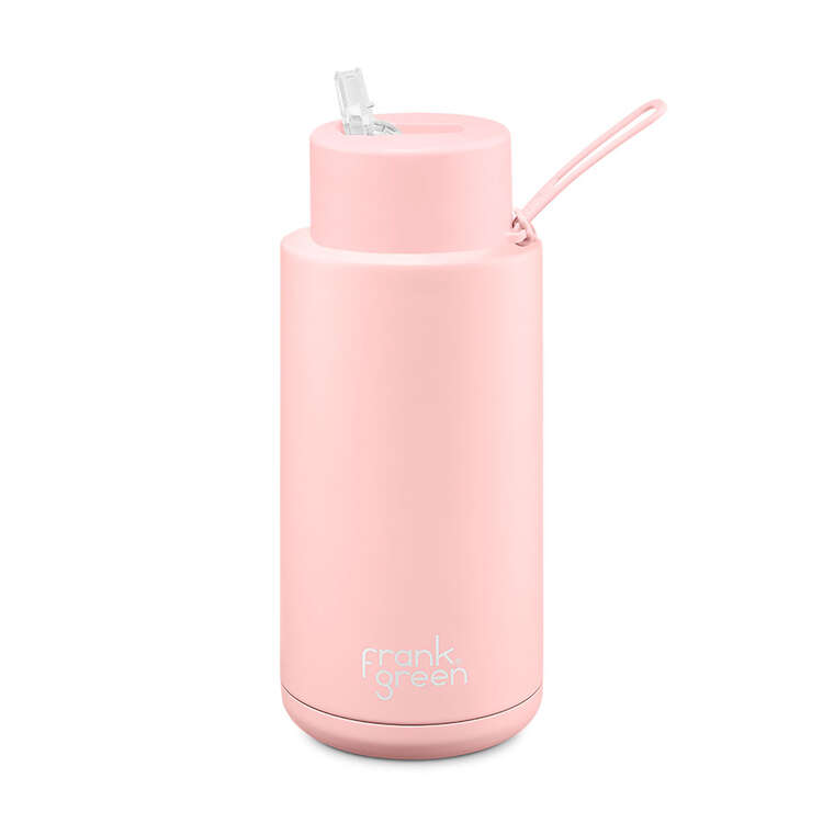 Frank Green Reusable Bottle 34oz/1L: Blushed