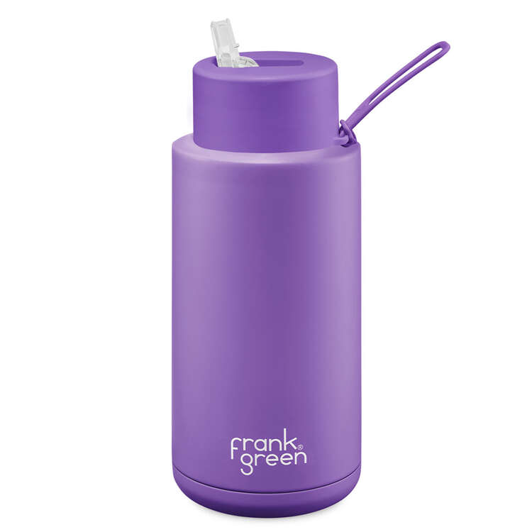 Frank Green Resusable Bottle 34oz/1L: Cosmic Purple