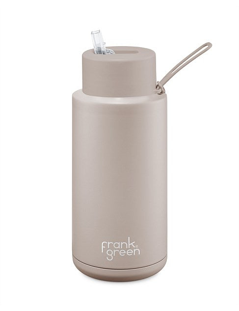 Frank Green Reusable Bottle 34oz/1L: Moon Dust