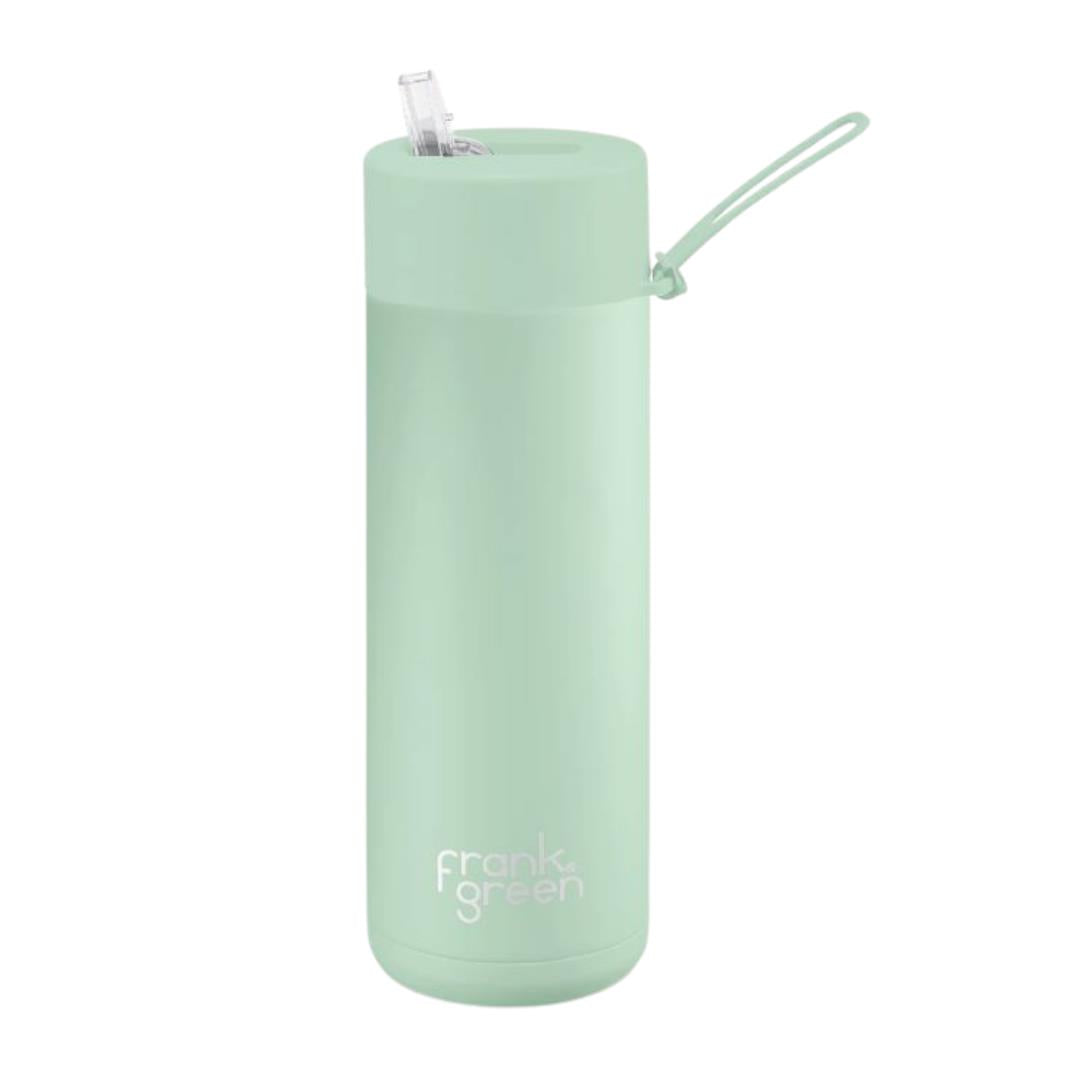 Frank Green Reusable Bottle 20oz/595ml: Mint Gelato