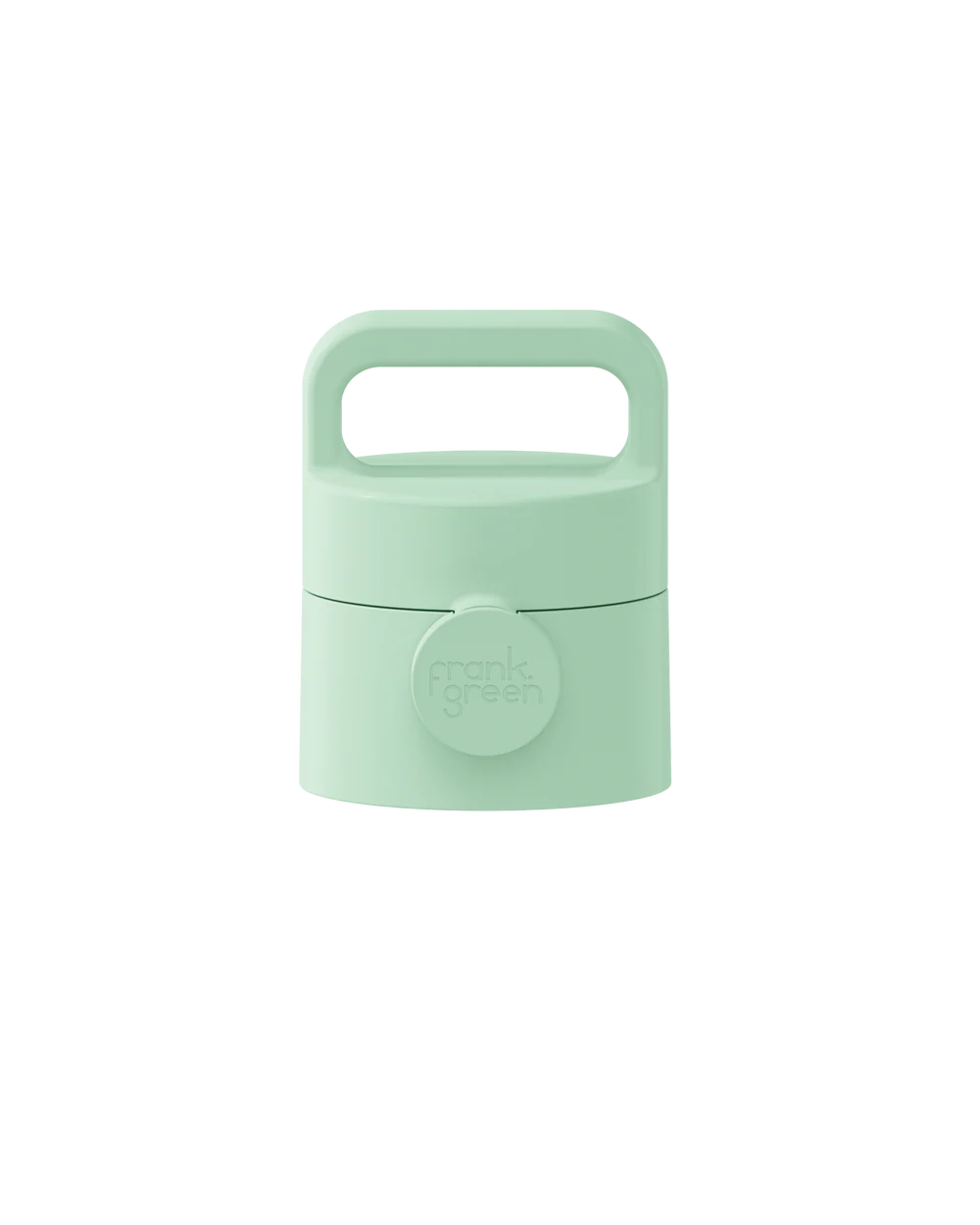 Frank Green grip &amp; sip lid in mint gelato on a white background