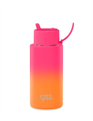 Frank Green Reusable Bottle 34oz/1L: Summer Sunset