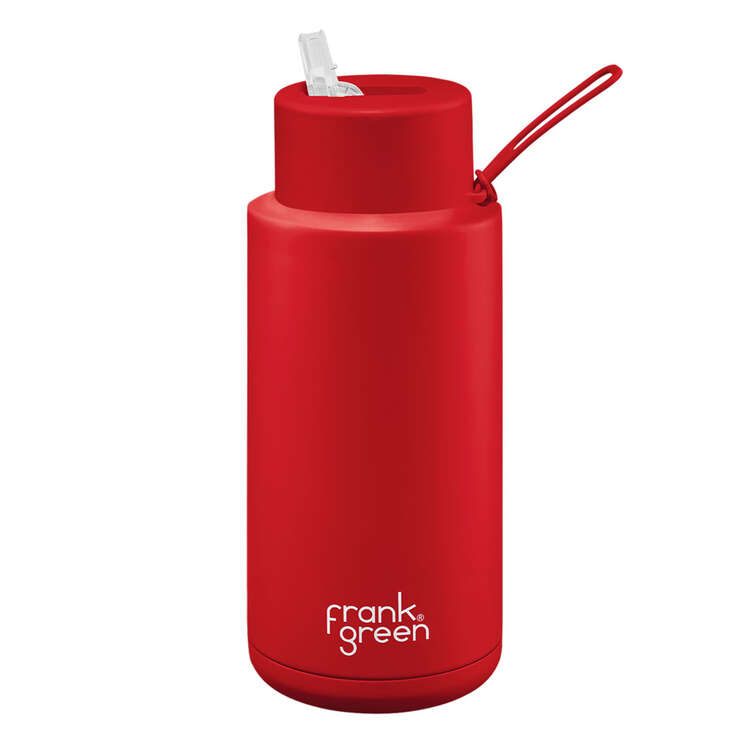 Frank Green Reusable Bottle 34oz/1L: Atomic Red