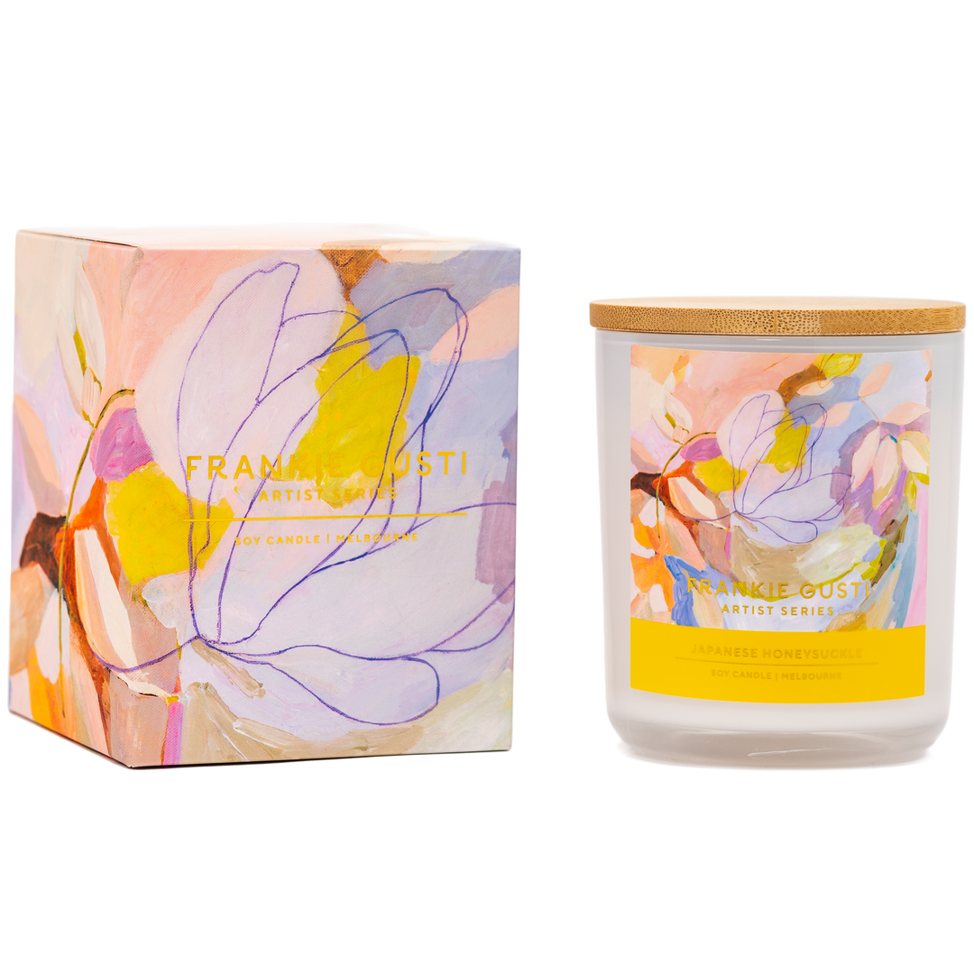 Frankie Gusti Candle: Japanese Honeysuckle