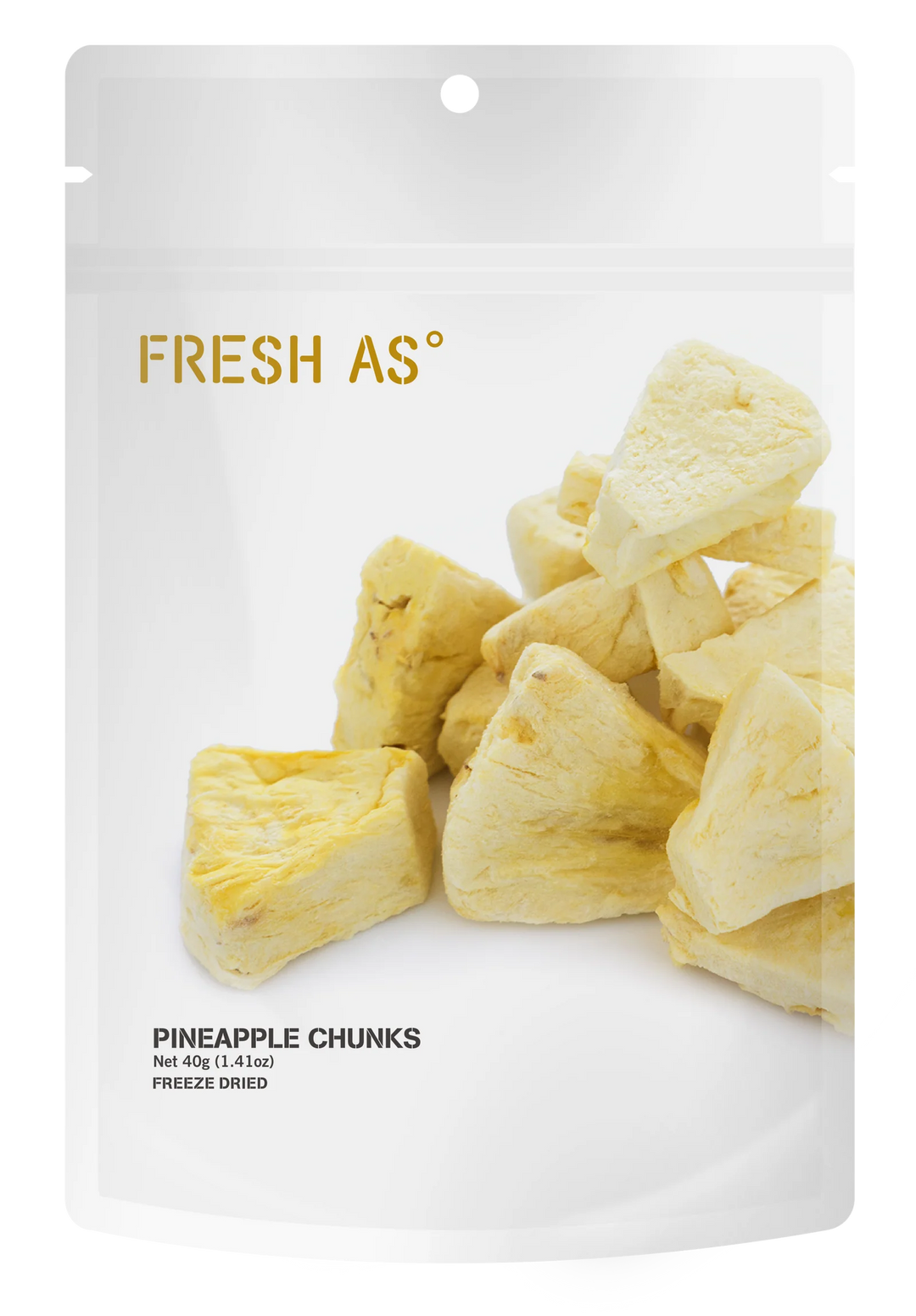 Freeze Dried Pineapple Chunks 40gm