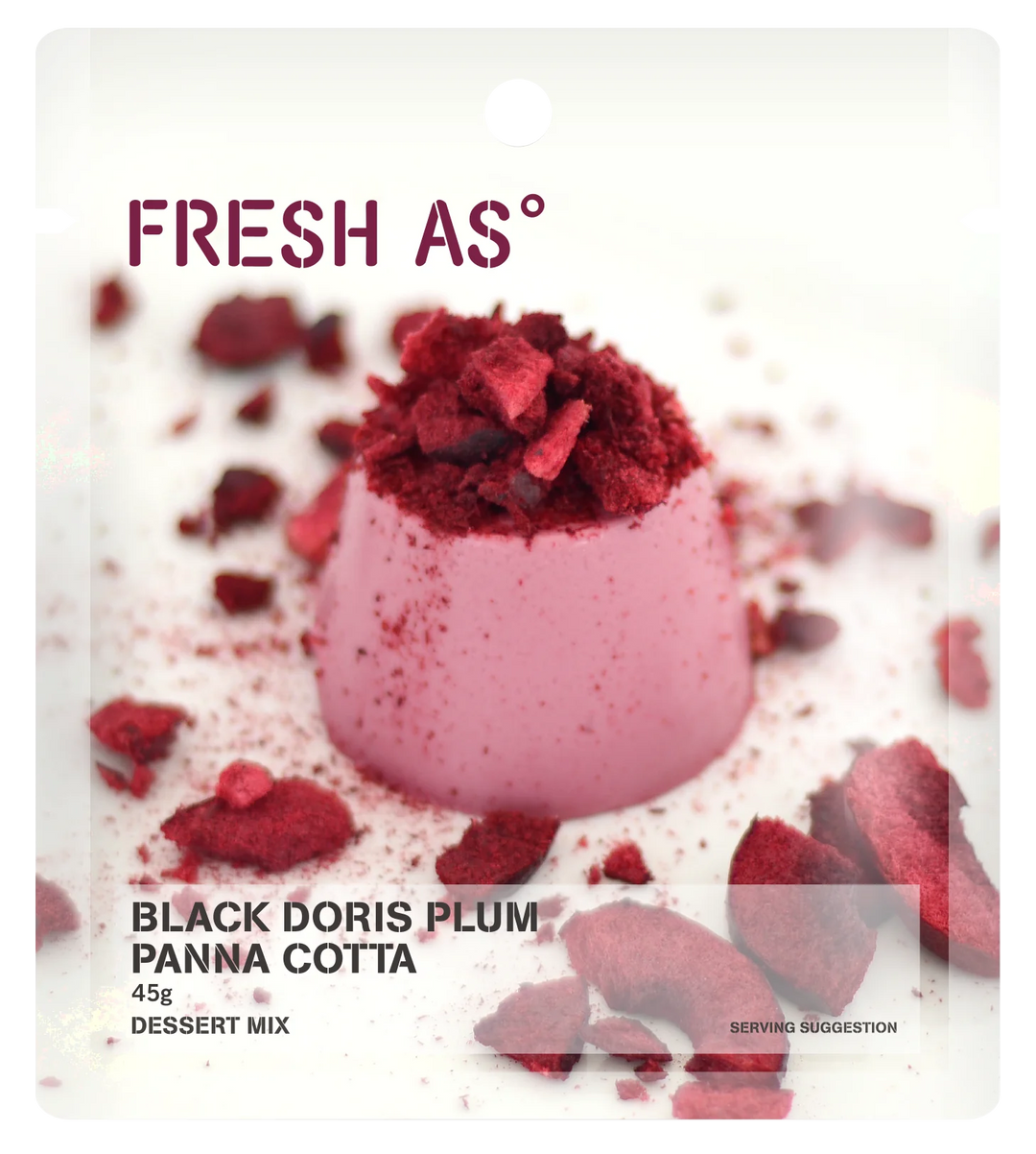 Plum Panna Cotta Mix 45gm