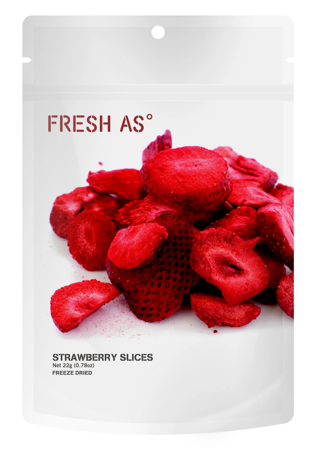 Freeze Dried Strawberry Slices 22gm