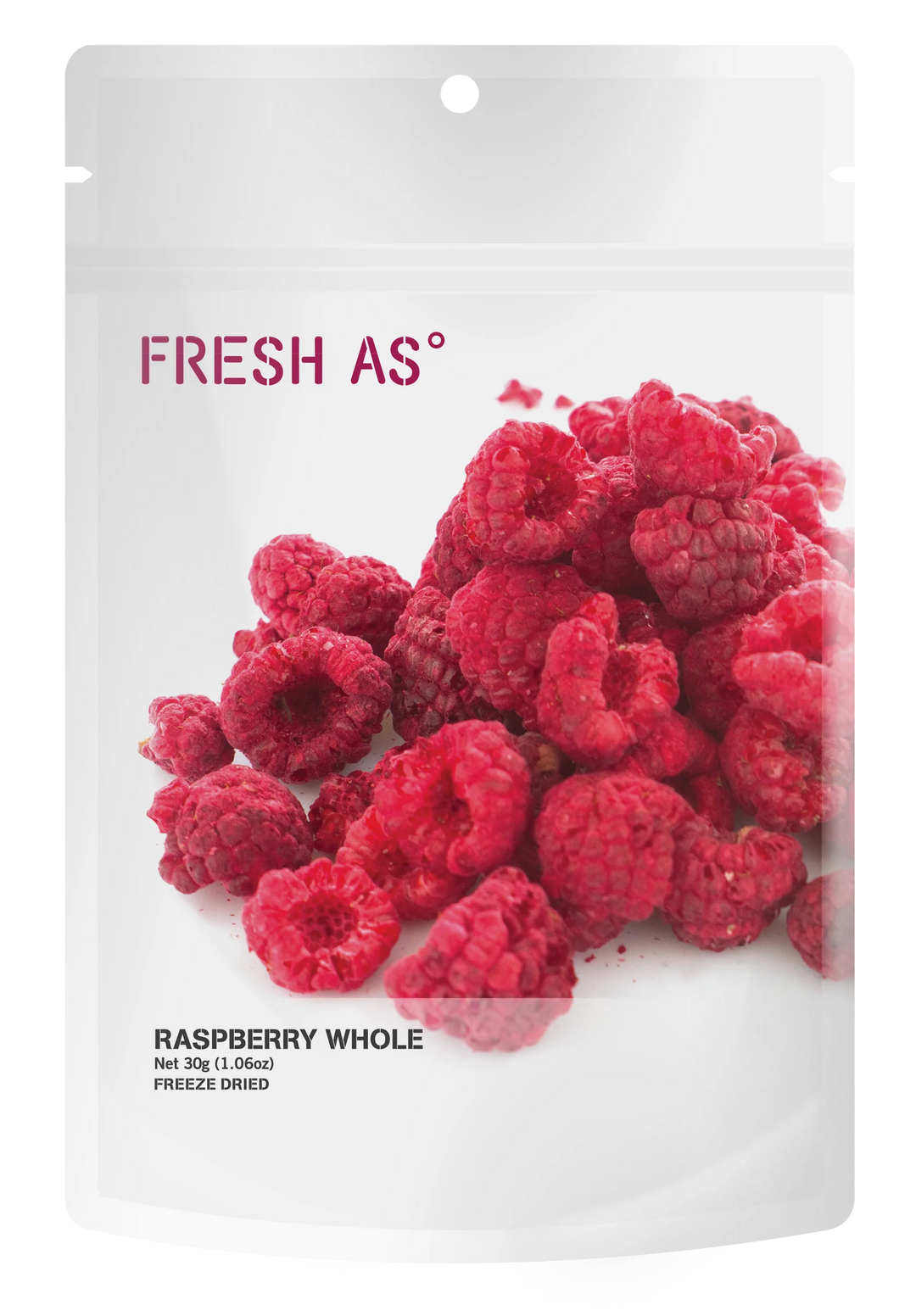 Freeze Dried Whole Raspberries 30gm