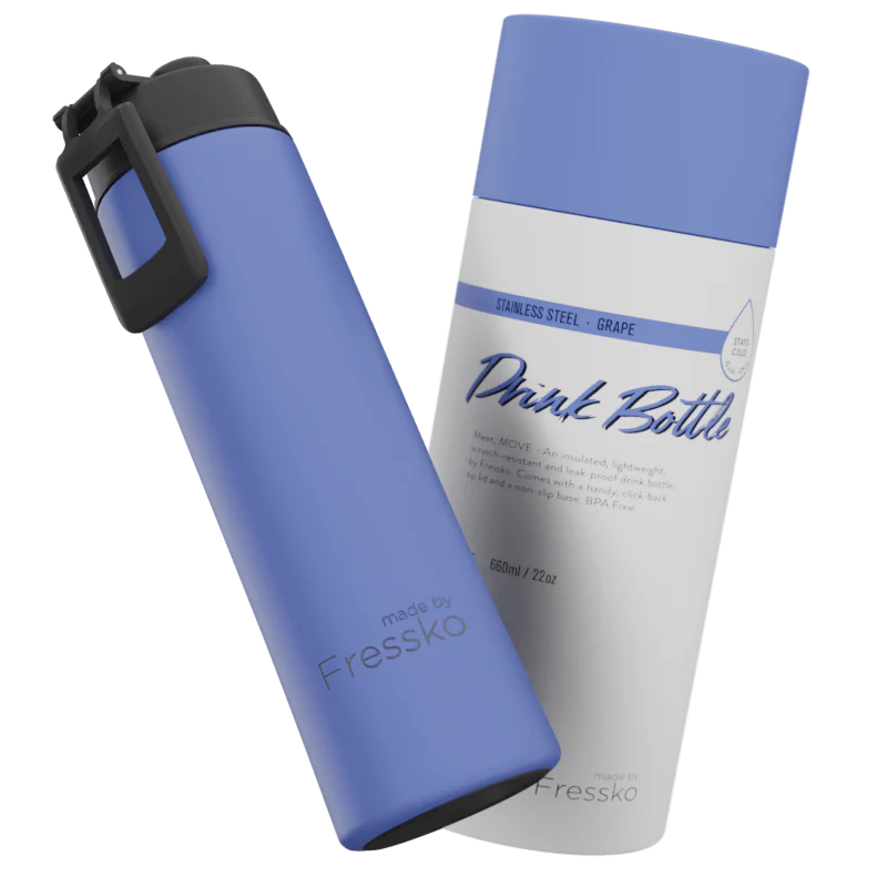 Blue and white bottles with &