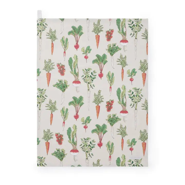 Garden Vegetables Tea Towel