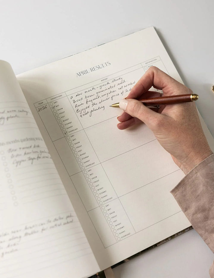 Bespoke Hydrangea Heirloom Gardening Journal