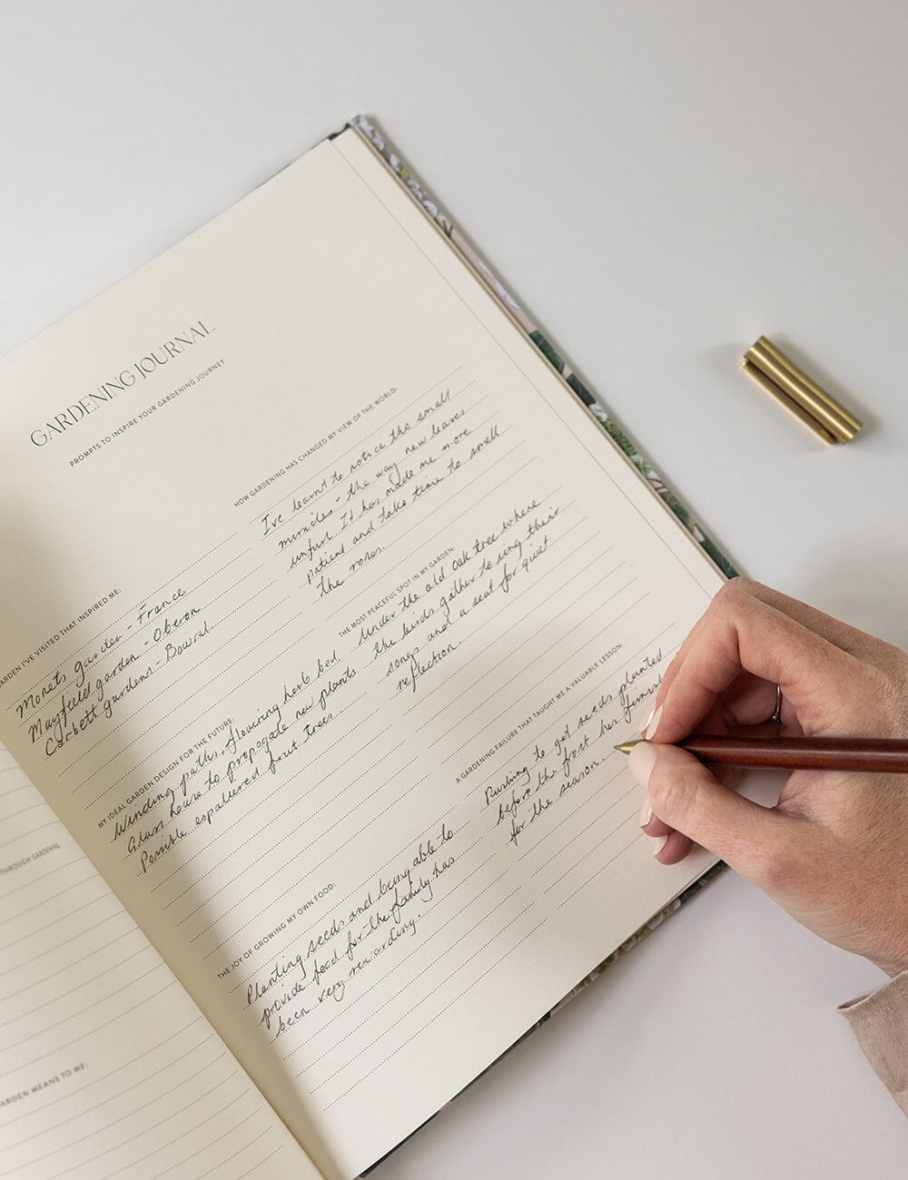Bespoke Hydrangea Heirloom Gardening Journal