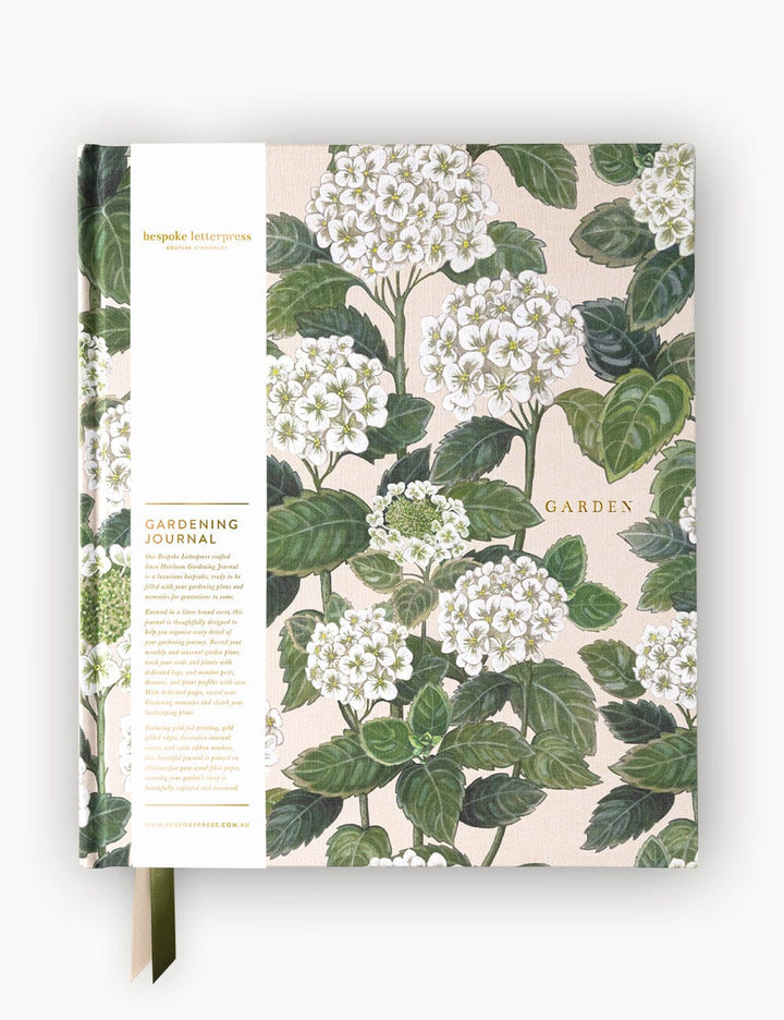 Bespoke Hydrangea Heirloom Gardening Journal