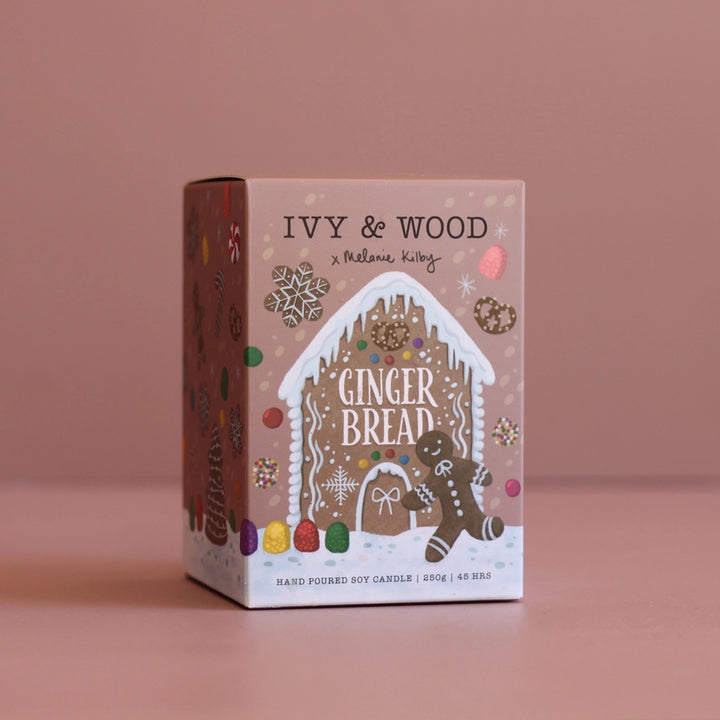 Ivy & Wood Gingerbread Candle