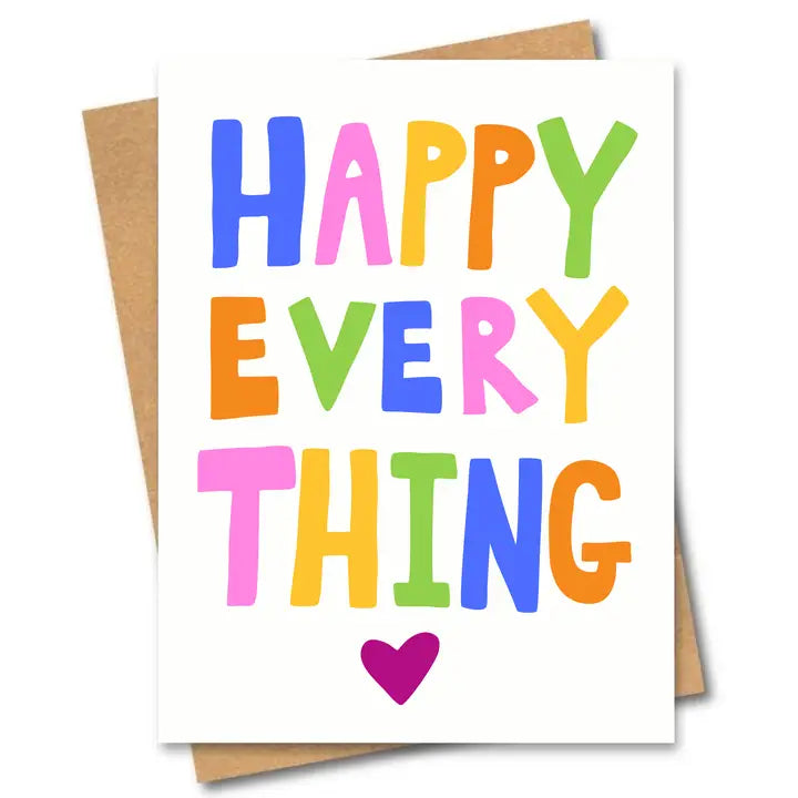 Greeting Card: Happy Everything