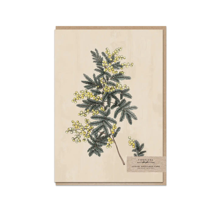 Greeting Card: Wattles