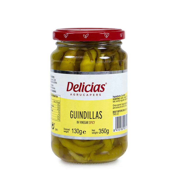 Delicas Guindilla Green Chilli 350gm