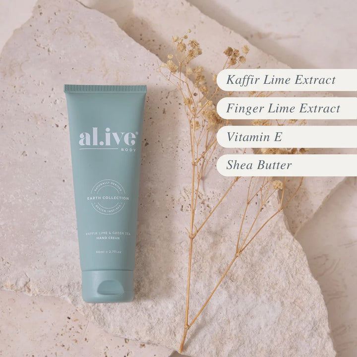 Al.ive Kaffir Lime & Green Tea Hand Cream