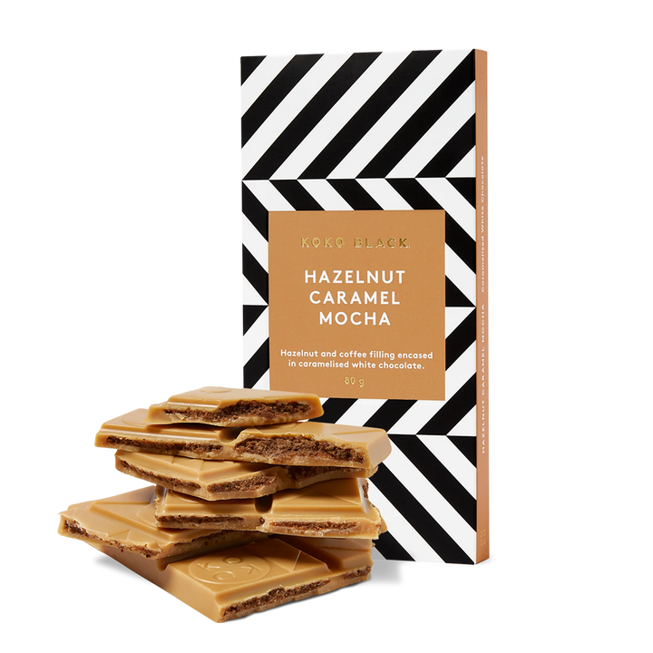 Koko Black Hazelnut Caramel Mocha Block 80gm