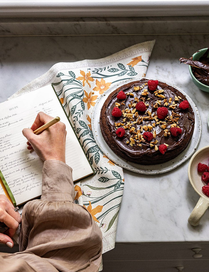 Bespoke Green Heirloom Recipe Book Journal