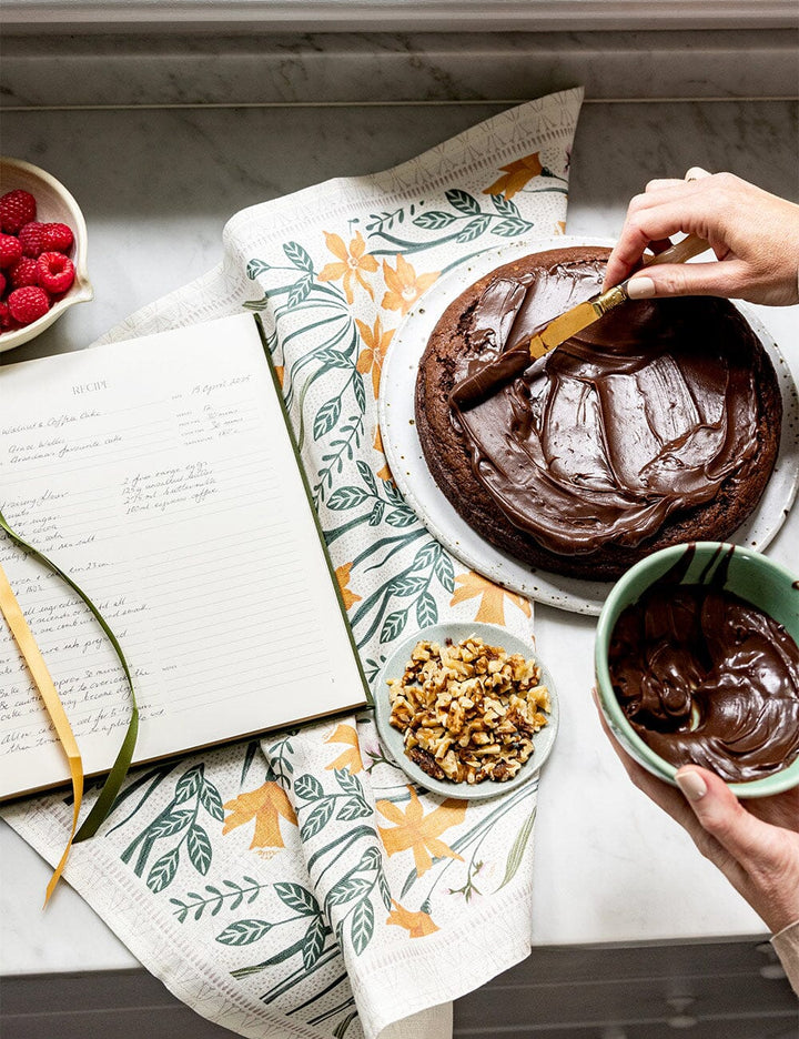 Bespoke Green Heirloom Recipe Book Journal