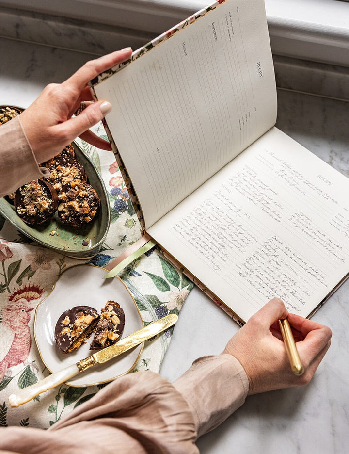 Bespoke Cockatoo Heirloom Recipe Book Journal