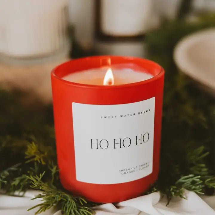 Ho Ho Ho Candle