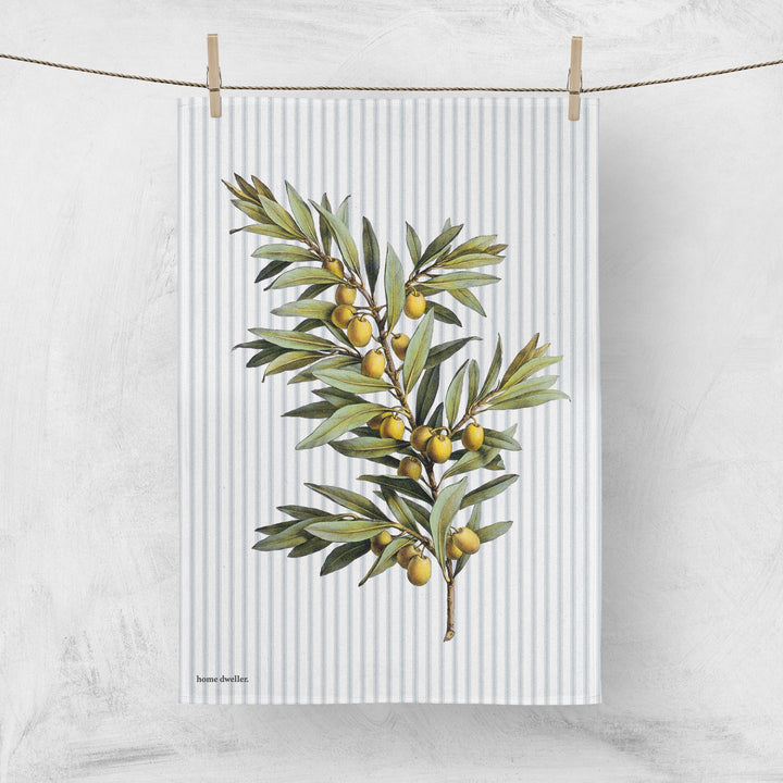 Olive Branch Tea Towel