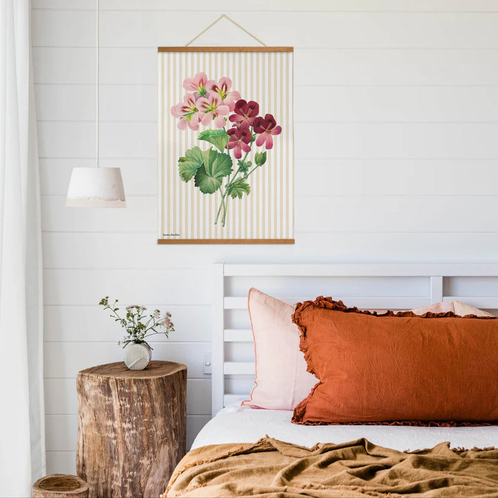 Geranium Tea Towel