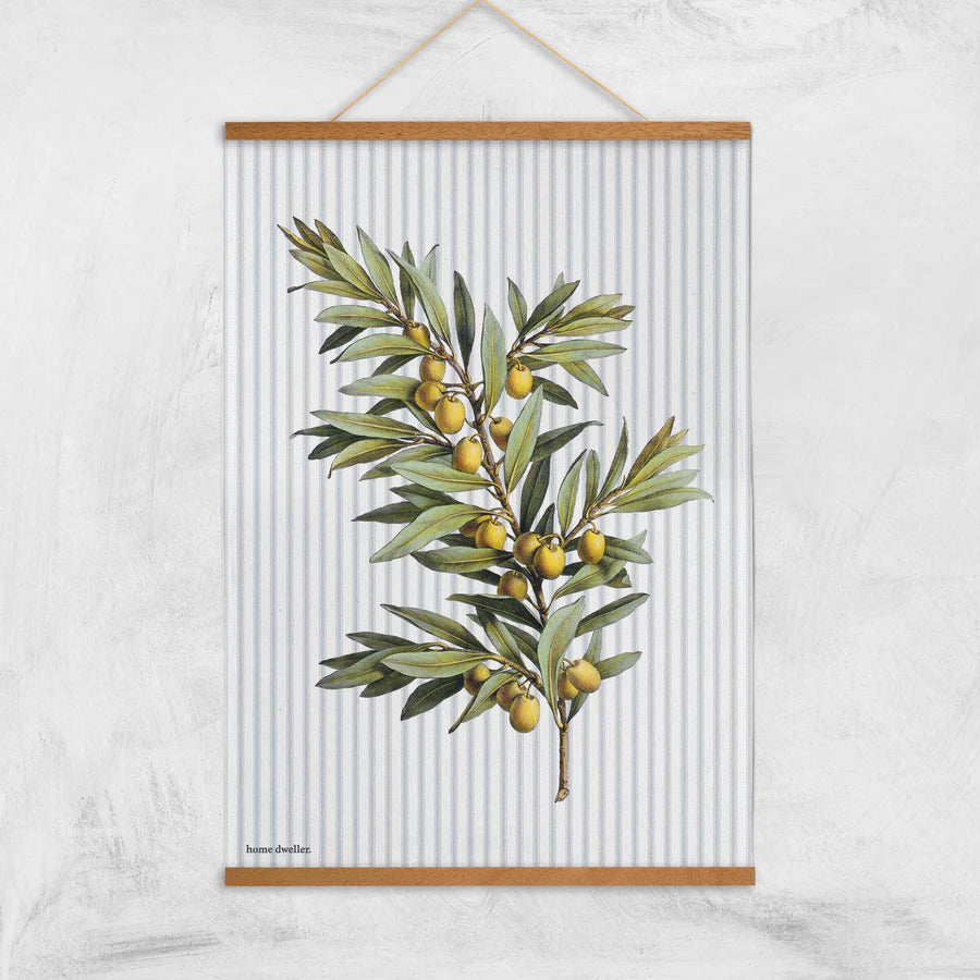 Olive Branch Tea Towel