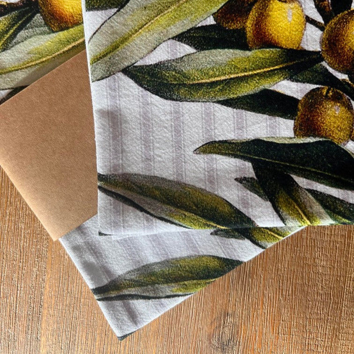 Olive Branch Tea Towel